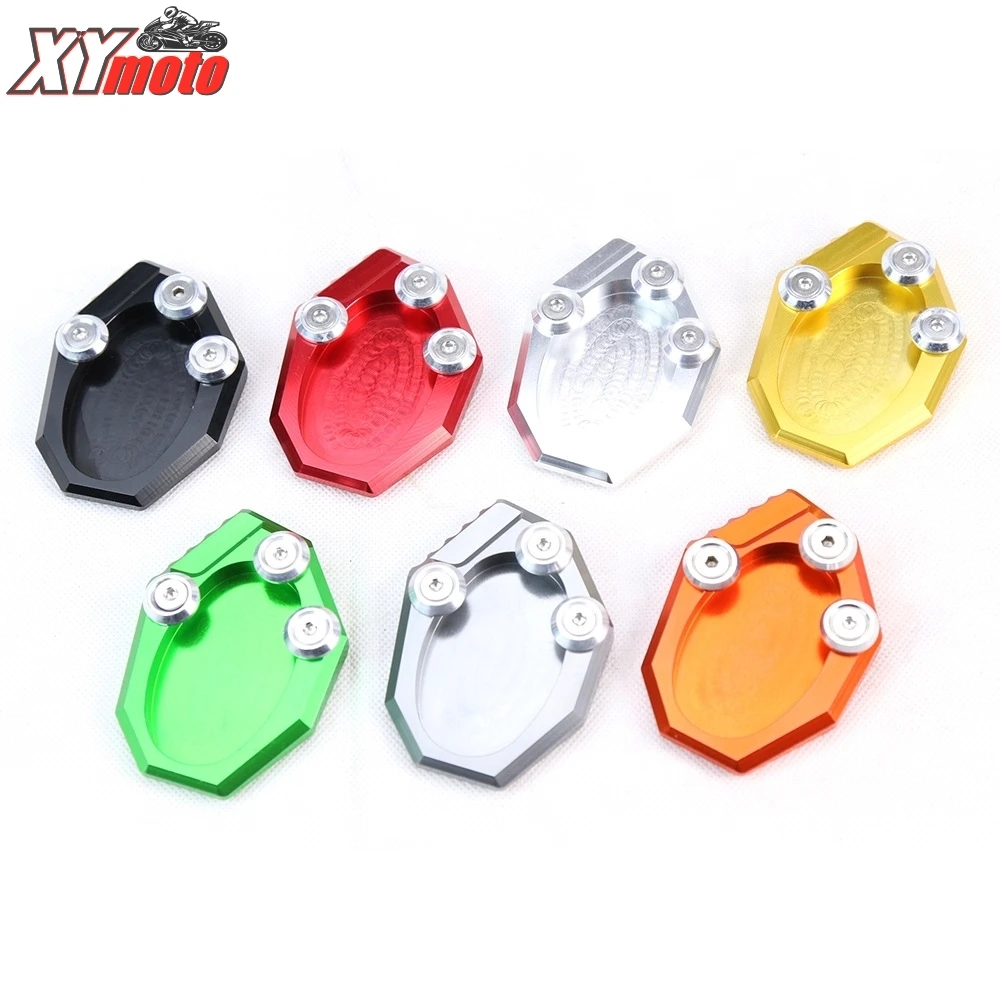 

Motorcycle foot support pad For Kawasaki V650 Versys 650 refit side support plate gasket Motorcycle accessories