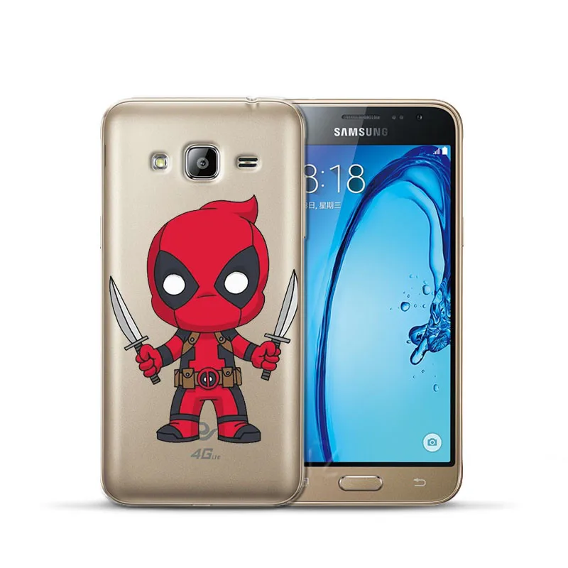 2333 Дедпул от Marvel мультфильм для Samsung Galaxy J3 J4 J5 J6 J7 J8 плюс J2 премьер-чехол для телефона чехол Чехол-футляр Капа - Цвет: 2333