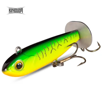 

Kingdom Fishing Lure For Winter Fishing VIB T-tail Hard Bait Wobblers 48mm 9.5g/54mm 15g For Perch Pike Sinking Action