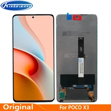 Original 6.67'' For Xiaomi Poco X3 MZB07Z2IN LCD Display Touch Screen Digitizer Assembly