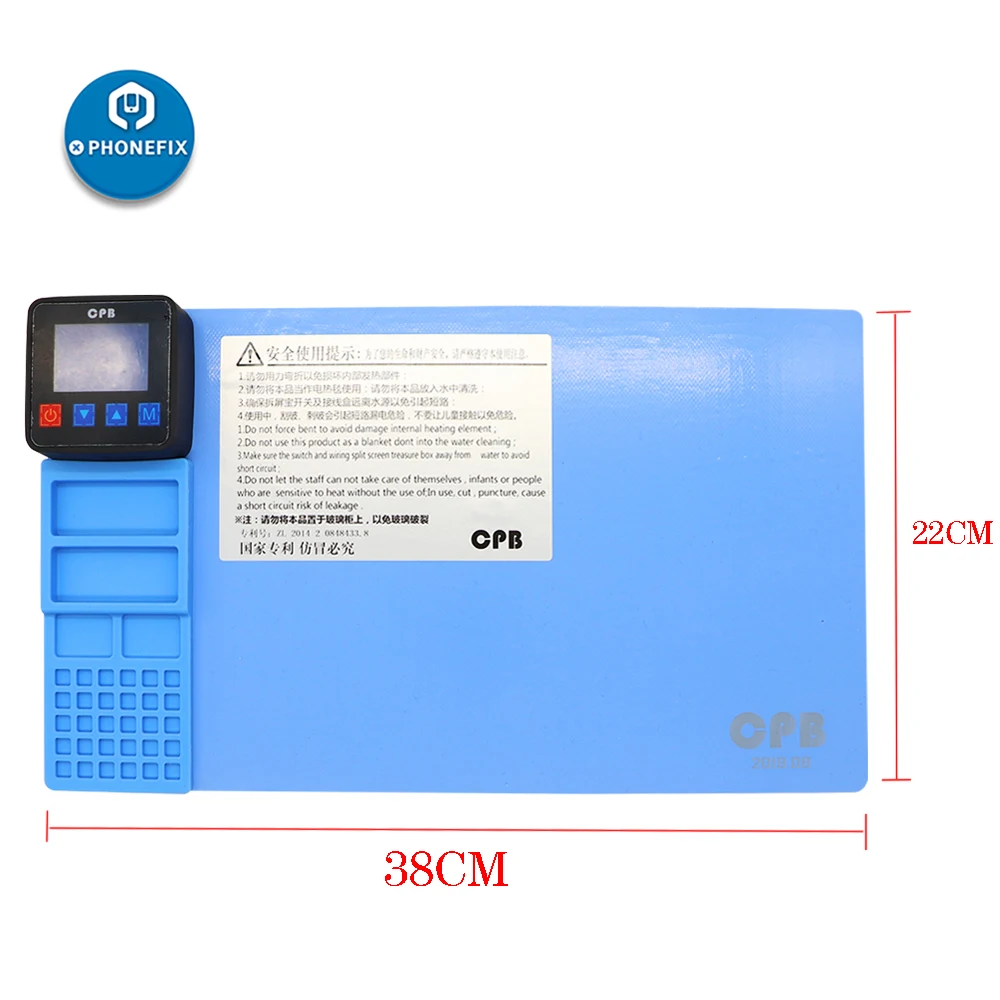 220V 50hz Silicon Rubber Heater LCD Separator Repair Tool Phone Pad Tablet