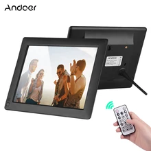 Andoer 9 дюймов цифровая фоторамка ультратонкий IPS-LCD Настольный альбом 1280*800 поддерживает фото/музыку/видео/часы календарь/будильник
