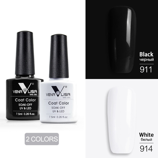 Venalisa Nude Color Gel Base Nowipe Top Coat Soak Off UV LED Gel Nail Polish Cosmetics Nail Art Manicure Nail Varnish