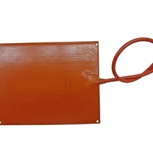 220*180 мм гибкий силиконовый нагревательный элемент pad fast с термистором 100k и вокруг отверстия