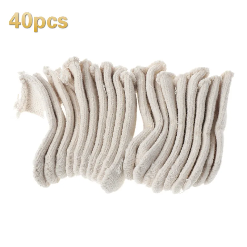40Pcs Cotton Finger Guards Cots Avoid Protection Prints Clean Polish Craft Tool