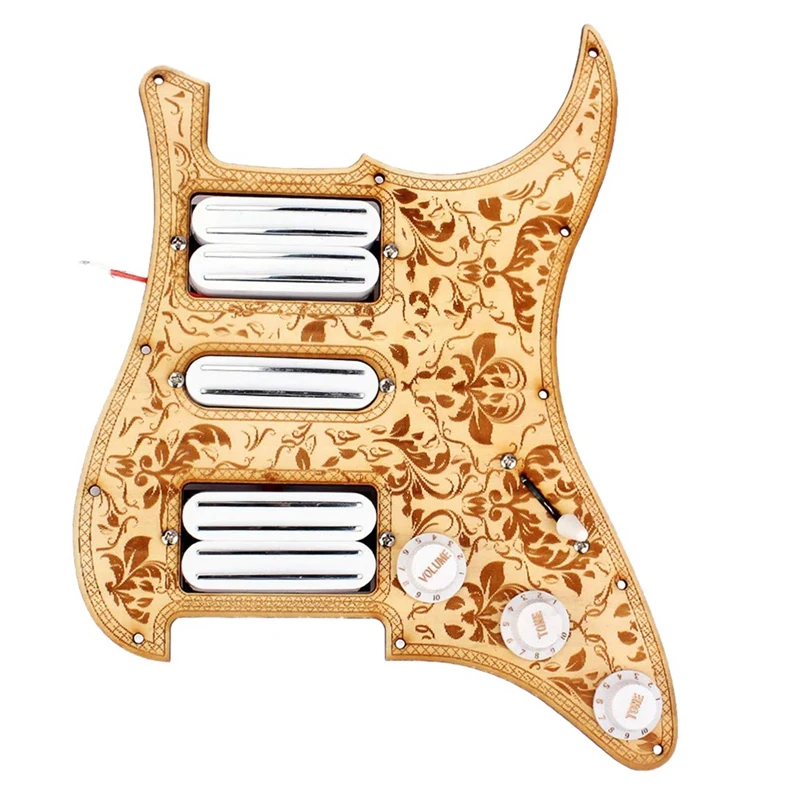 

Double-Layer Three-Layer Guard Plate Set With Coil Pickup Guitar