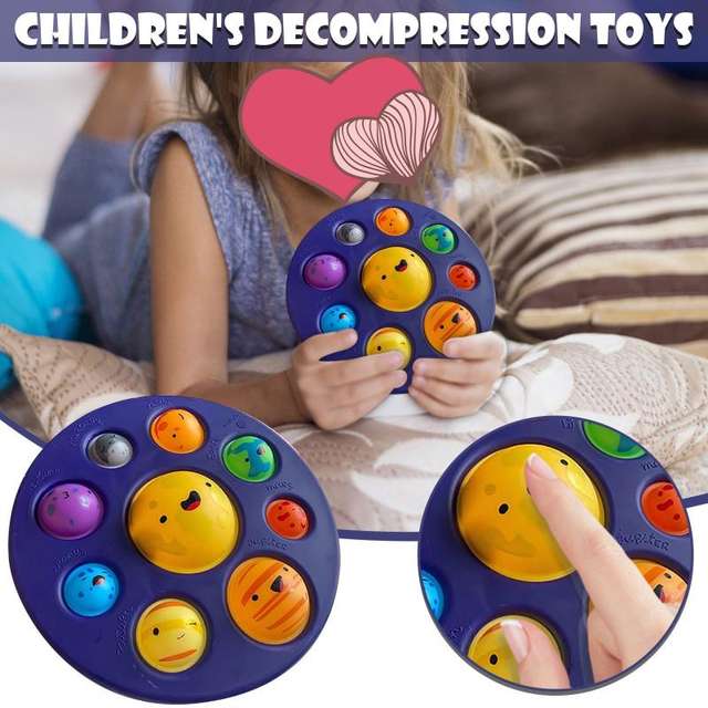 Mini Simulation Fidget Toy Simple Dimple Sensory Fidget Toys