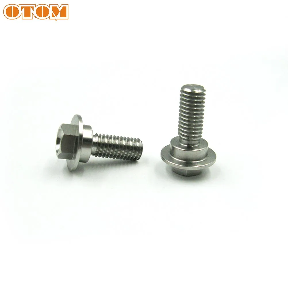 OTOM Motorcycle A State Seat Bolt Rear Seat M8*28 Stainless Steel Cushion Screw For HONDA CRF250R CRF450R 90104-MEN-A30 Pit Bike