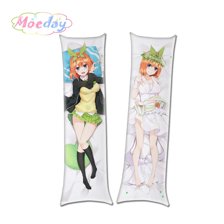 Quintestinal Quintuplets аниме персонажи Nakano Miku Nino Itsuki Yotsuba Sister Подушка «Dakimakura» чехлы