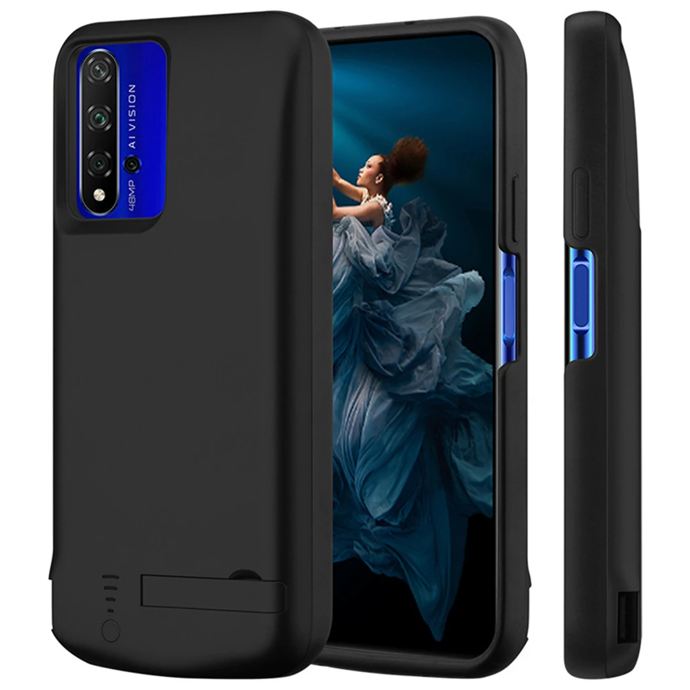 Чехол с аккумулятором 5000 мАч для Huawei Honor 20 Pro чехол расширенной батареей зарядным