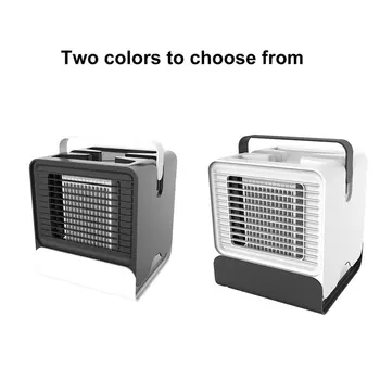 

Mini Anion Air Conditioning Fan Desktop Cooler Office Refrigeration Mini Air Conditioner Cool Cooling Fan For Bedroom Home