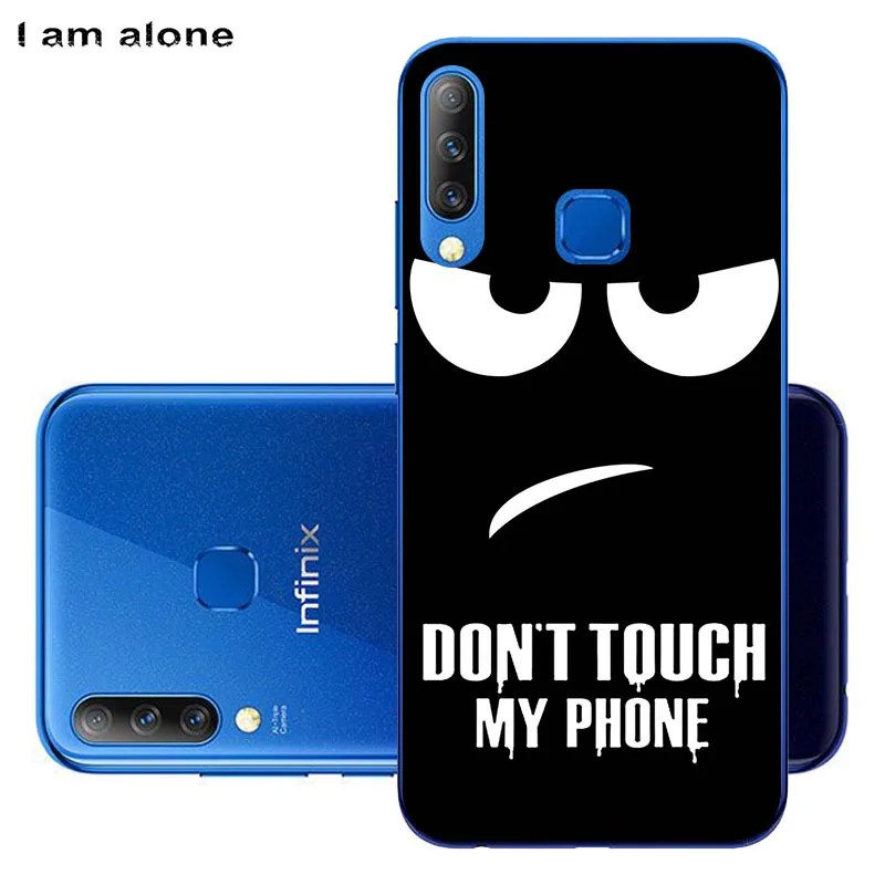 Чехлы для телефонов I am alone для Infinix Hot S4 X626 6,2 дюймов мягкие сумки из ТПУ с милым рисунком для Infinix Hot S4 X626