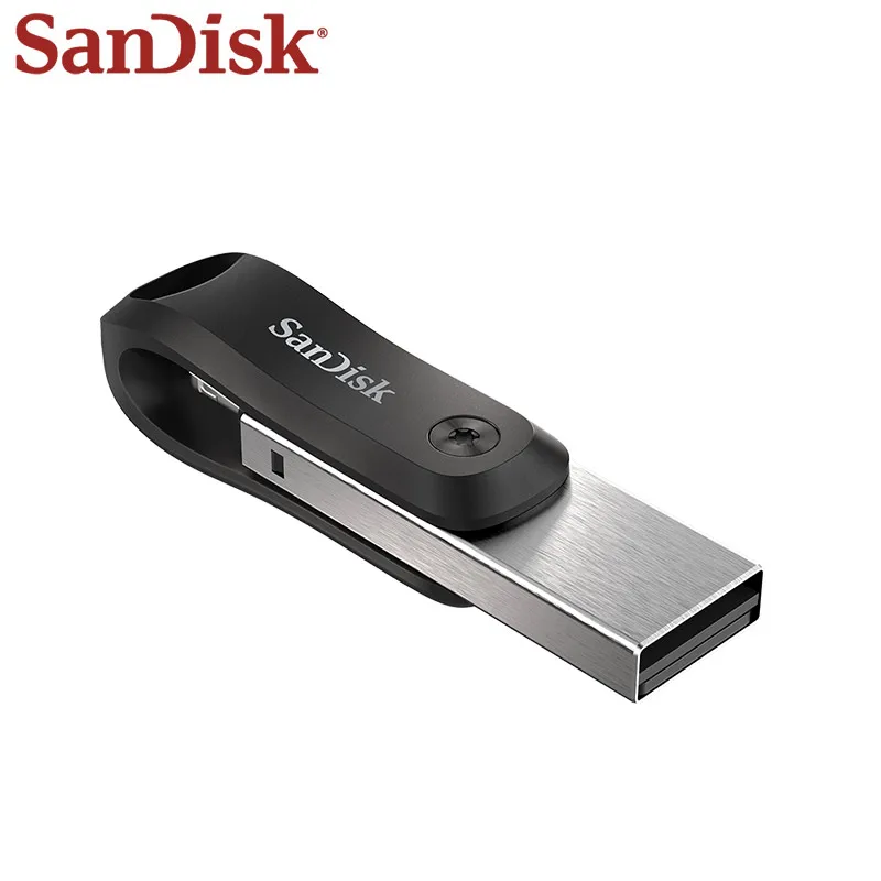 SanDisk IXPAND USB флеш-накопитель 128 ГБ Lightning metal IX60 USB 3,0 256 ГБ для iPhone iPad Mini Memory USB Stick