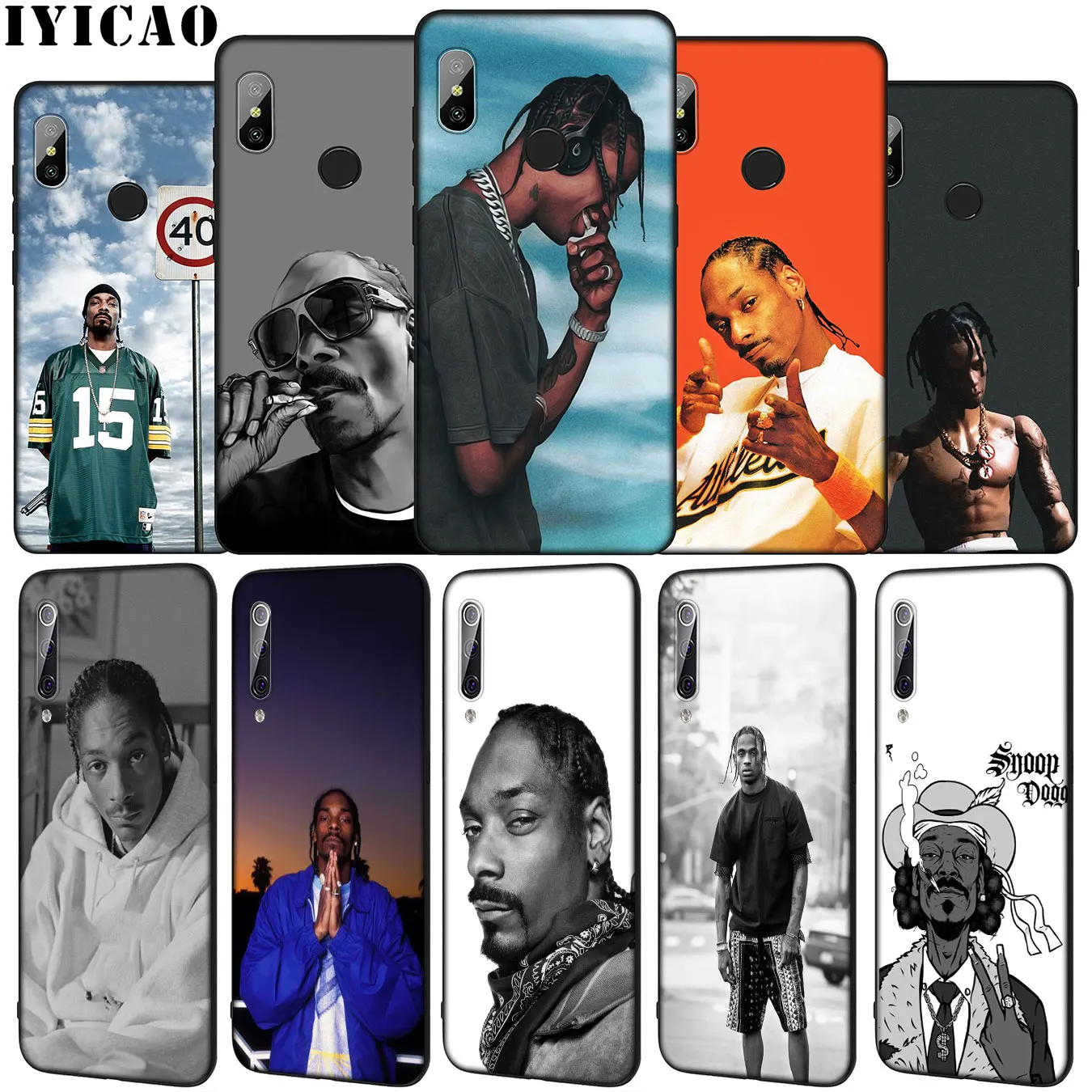 Мягкий силиконовый чехол IYICAO для Xiaomi Mi 10 9 9T A3 Pro 8 SE A2 Lite A1 CC9 CC9E 6 pocophone f1 Mi10 |