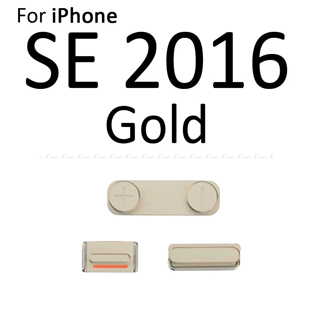 Горячая Распродажа 3 в 1 Боковая кнопка для iPhone 5 5S 5C SE 2016 включения выключения