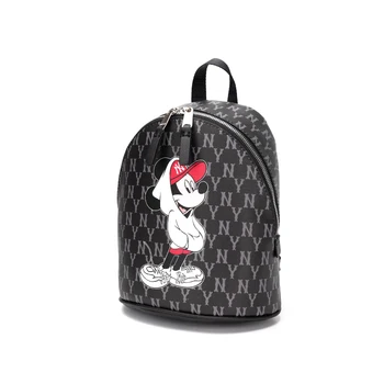 

Disney Mickey Fashion Ladies Backpack Pu Leather Ladies Backpack Zipper Large Capacity Ladies Travel Bag