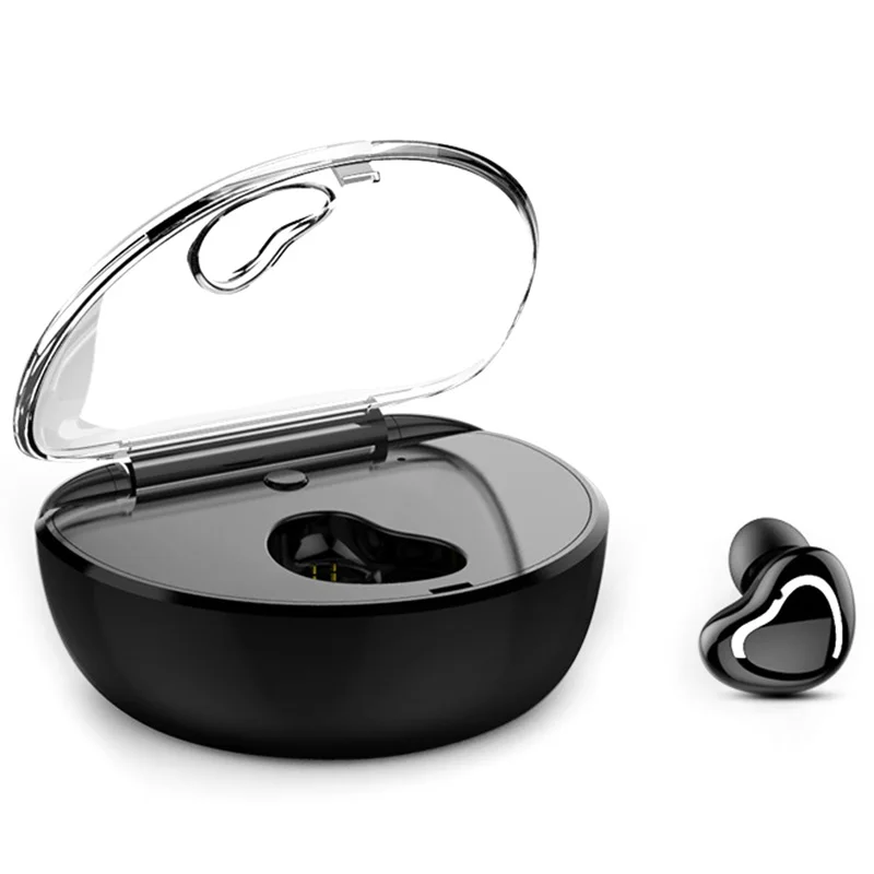 Mini Bluetooth Earphone Wireless Headphone Handsfree Earbud with Microphone Charging Box for Phones iPhone Samsung Xiaomi