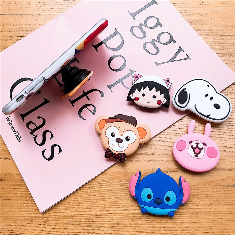 

Mobile phone bracket cartoon airbag bracket telescopic bracket mobile lazy bracket For iPhone X 8 7plus Samsung Suef