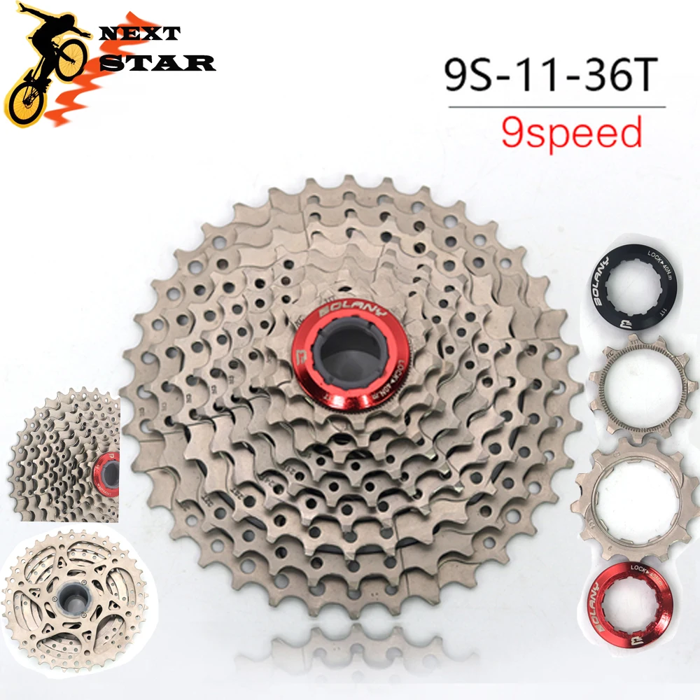 9 скоростей Roadbike Freewheel Road велосипедная кассета 11 T-36 T велосипедная Звездочка на MTB велосипеды свободные колеса Горный велосипед Supeed карта