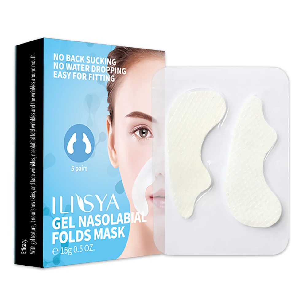 ILISYA Nasolabial Folds Patch Anti Wrinkle Stickers Wrinkle Removal Face Care Prevent Face Wrinkle Anti Aging 2
