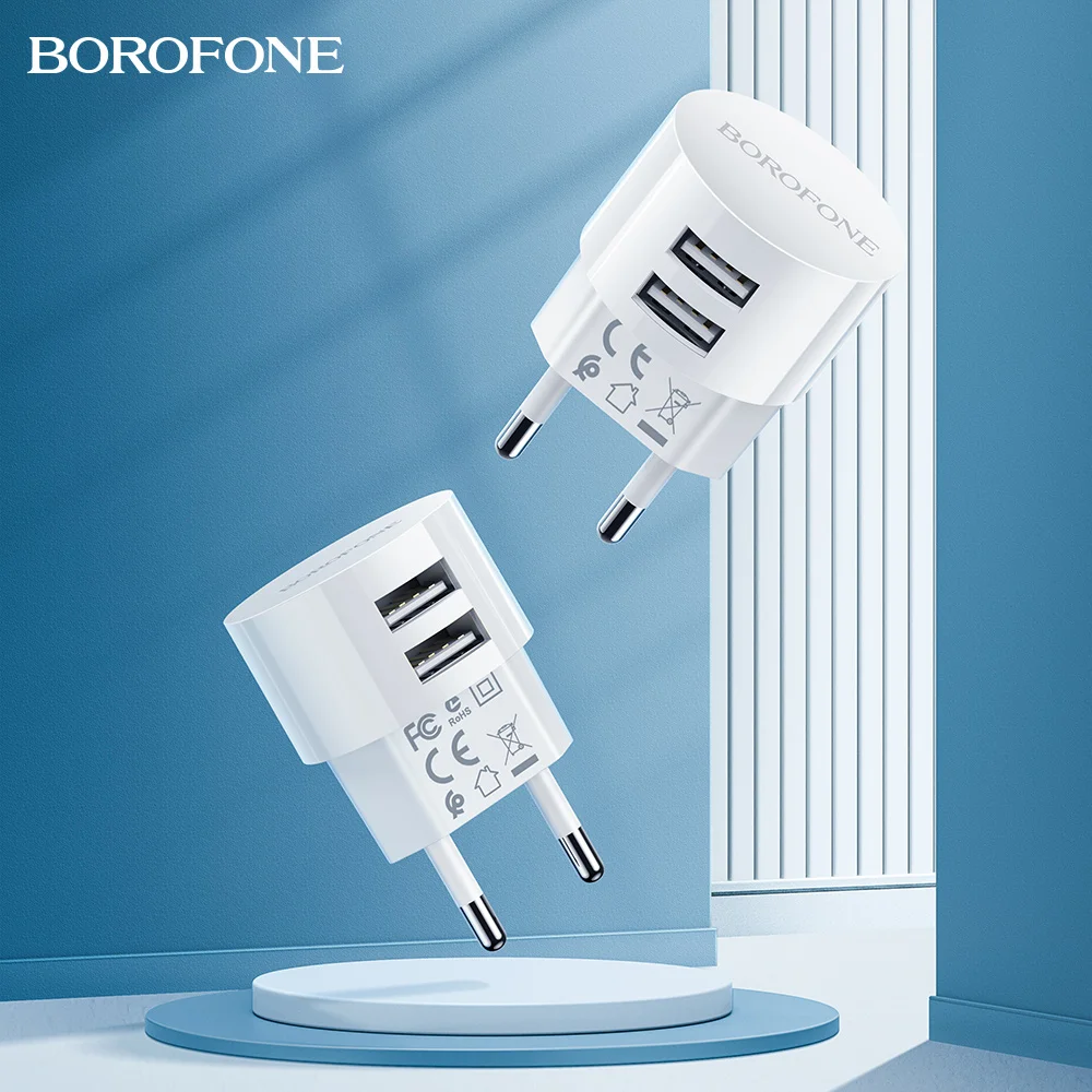 Зарядное устройство BOROFONE с двумя USB-портами 5 в 2 4 а | Мобильные телефоны и