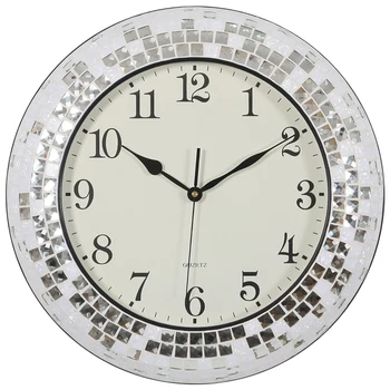 

Luxury Modern Wall Clock Simple European Living Room Home Clock Silent Bathroom Orologio Parete Home Decoration AA50WC