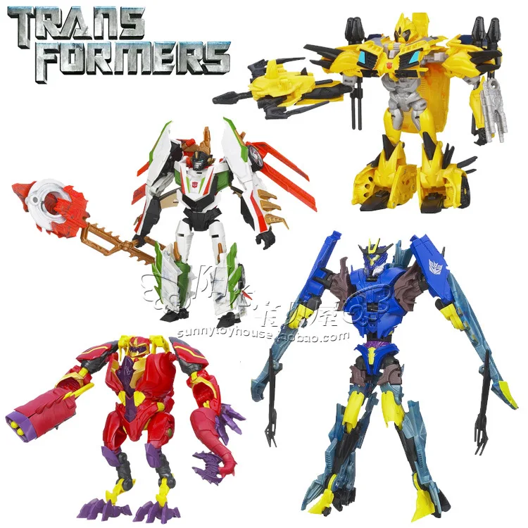 

Hasbro Transformers Leader Syndrome Beast Hunters D Class Bumblebee Acoustic Hack Wing Red Spider