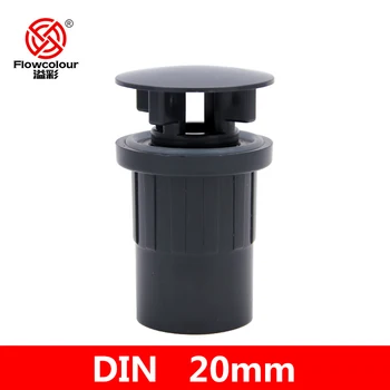 

Flowcolour 20mm UPVC Force Drain Coupling Water Pipe Connector Garden Irrigation System PVC Connectors Aquarium Fittings