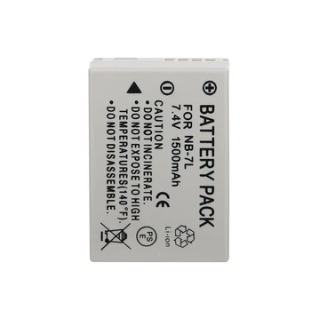 

OHD Original 1400mah NB-7L NB7L NB 7L Camera Battery For Canon PowerShot G10 G11 G12 SX30 SX30IS Batteries