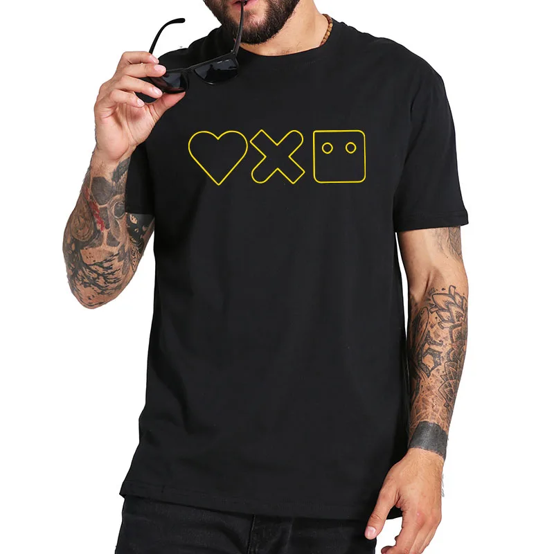 Love Death and Robots T-Shirt Original Design 100% Cotton Breathable Soft High Quality Premium Tee Tops | Мужская одежда