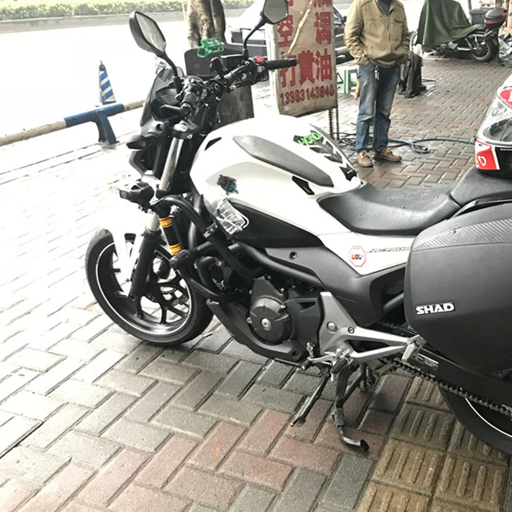 Для HONDA NC750X NC750S NC700X NC750S Collisione защитный барьер Paraurti черный красный