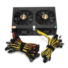 3450W PC Power Supply 80 PLUS Gold ATX PC Miner Power Supply Machine 24 Graphics Interface For BTC Bitcoin Mining Server