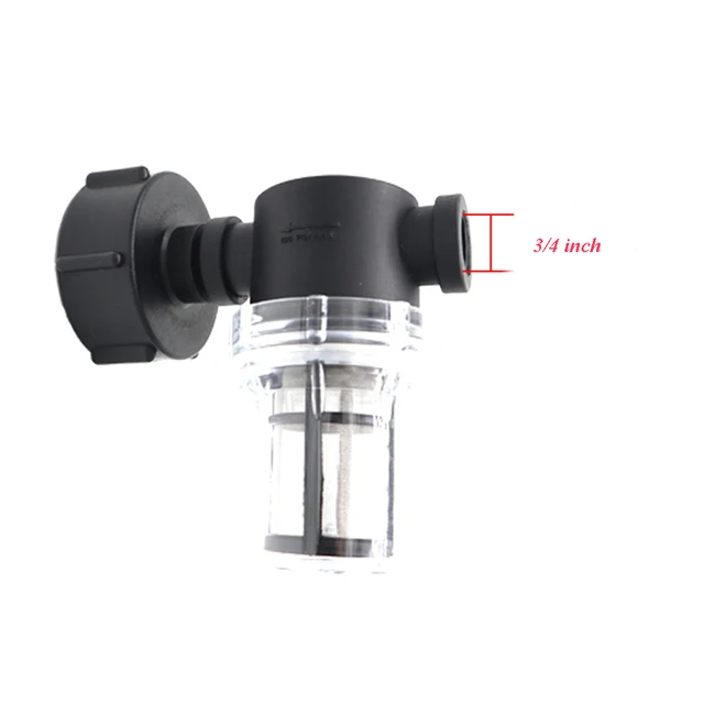 4-6 Kerti Vízgömb Szelep, Tonna Hordószűrő Csatlakozó, Ibc Hordóízület, Tömlő Adapter Nem Mérgező Csatlakozó - Image 4