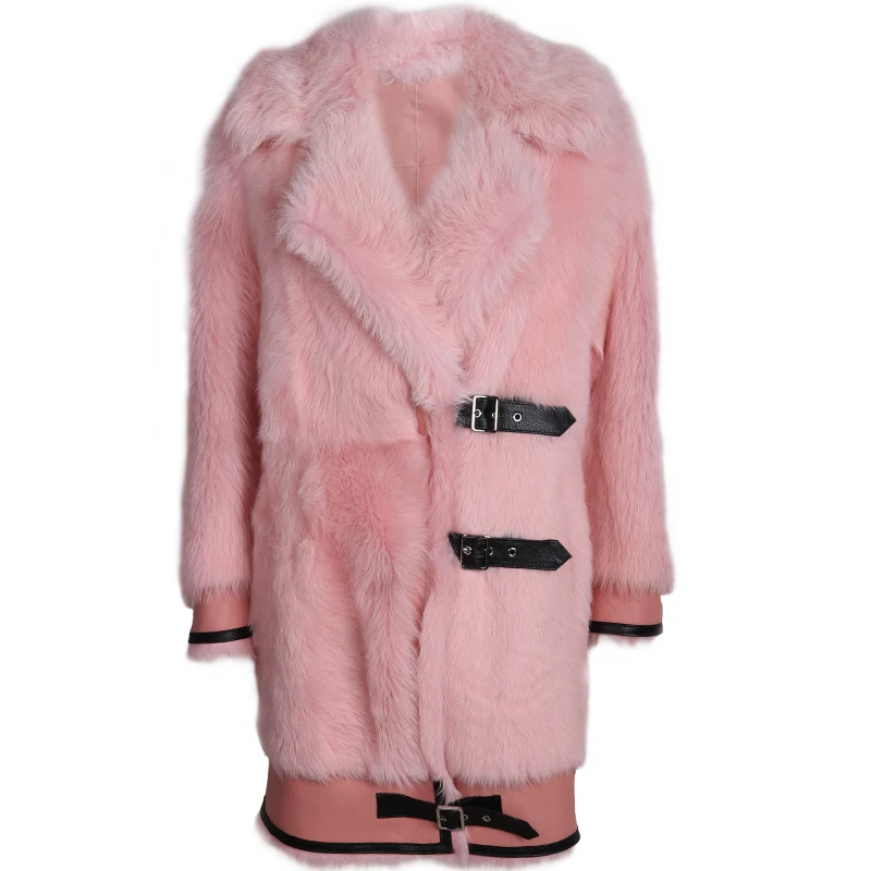 genuine shearling coat ladies real lambskin coat women genuine leather coat