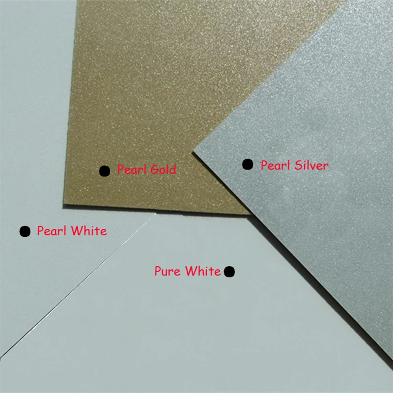 Aluminium Metall für SublimationCrystal Pearl BeschichtungHochweiß 