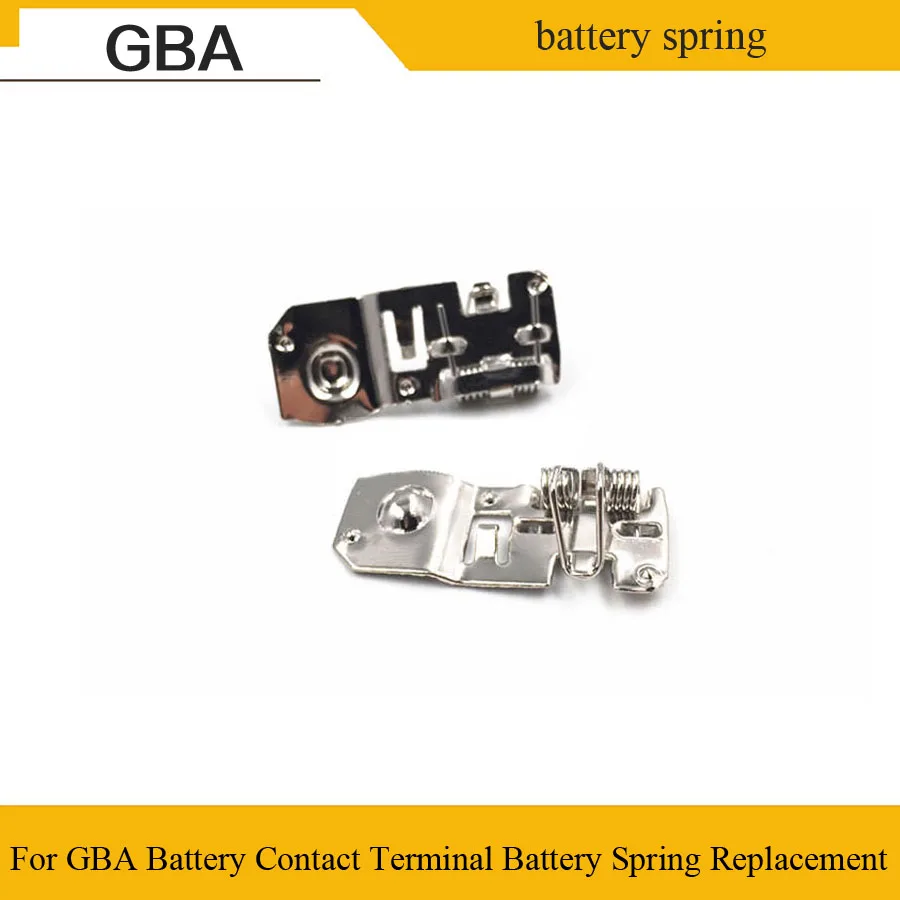 Terminali Batteria Oem Contatti A Molla Per Nintend Game Boy Advance Console Per Gba