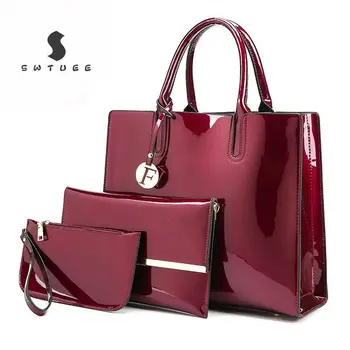 

Fashion Women's Handbags 4 Pcs/set Composite Bags Bolsas Women Shoulder Bags Female Tote Bags Large Women Crossbody Bags CJ1105