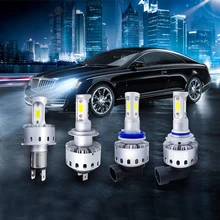 Newincar 2 шт. автомобильный головной светильник, автомобильные лампы, автомобильный светильник, Стайлинг 9005 led h8 h11 9012 hb3 led автоматический светильник для вождения s 90 W/set