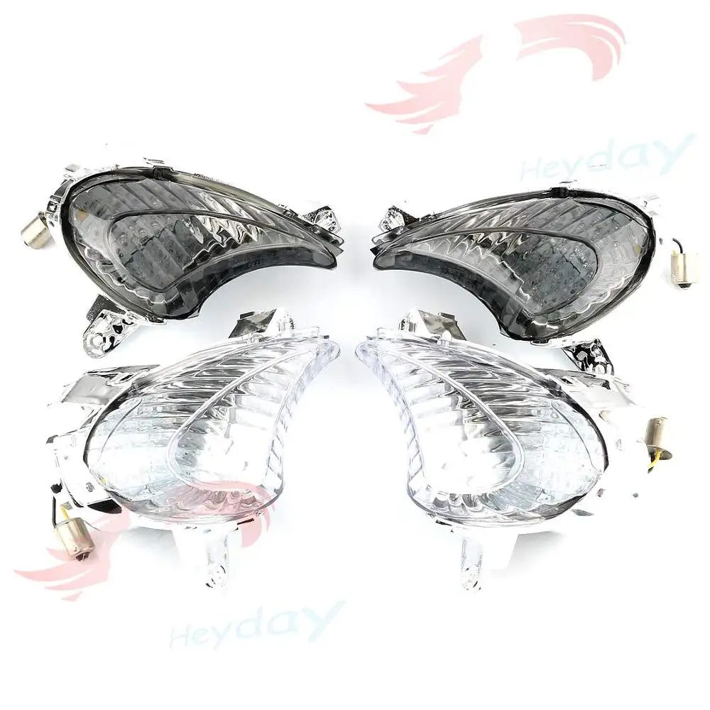 Motorcycle front turn light LED Integrated Turn Signals For SUZUKI GSXR1300 HAYABUSA 2008-2009 2010 08 09 10