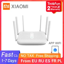 (75 руб код скидки: PDMD9UP) Xiaomi Redmi AC2100 беспроводной маршрутизатор 2,4 г/5G двухчастотный Wifi 128 Мб оперативной памяти, освещению внешнего сигнала ус...