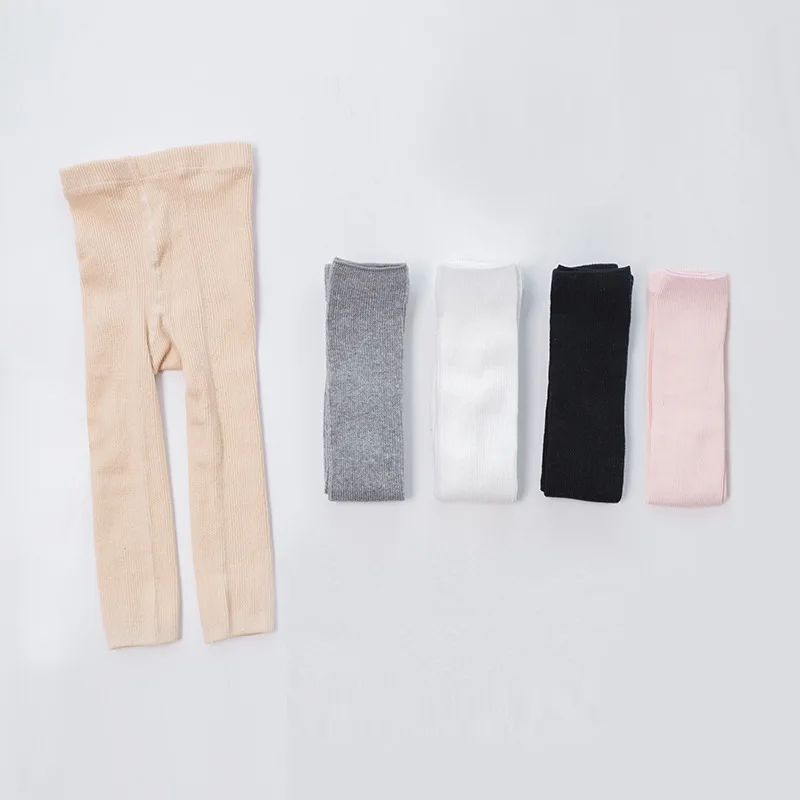 

Fall And Spring Korean-style CHILDREN'S Suit New Style Not Balling up Double Needles Thin Sprout Baby Capri Pants Two-Piece Set
