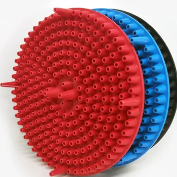 

AOZBZ Car Auto Wash Grit Guard Insert Washboard Water Bucket Filter Washing Tool Multi-Holes 26cm Car Beauty Center Durable Red