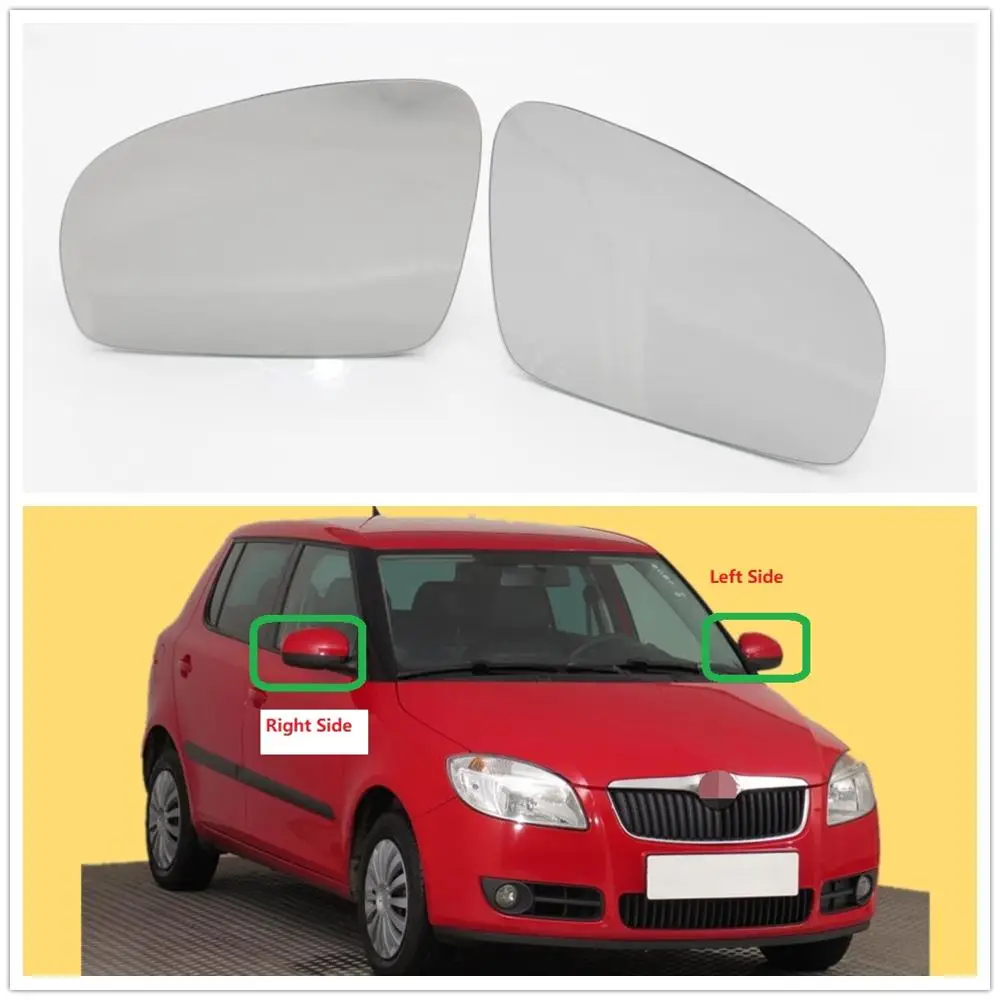 Для Skoda Fabia MK2 Roomster 2007 2008 2009 2010 2011 2012 2013 2014 2015 автостайлинг новое зеркало с