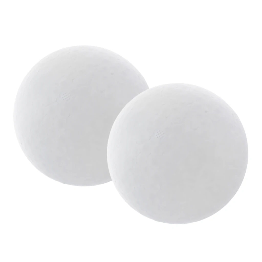 2x Foam Ball Modelling Polystyrene Styrofoam Spheres Decoration Craft 200mm