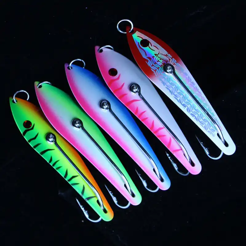 21新釣りルアーシンキング鉄板ルアー魚南オイル海釣りイカ針釣り機器 釣りルアー Aliexpress