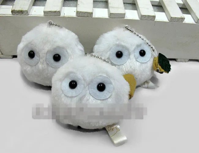 20 шт./лот плюшевые totoro игрушечные эльфы куклы гранулы брелок на подарок для детей череп голова снорлакс подвески