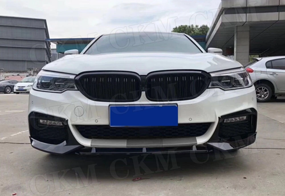 Разветвители для губ переднего бампера из АБС материала BMW 5 серии G30 G31 520i 530i 540i M