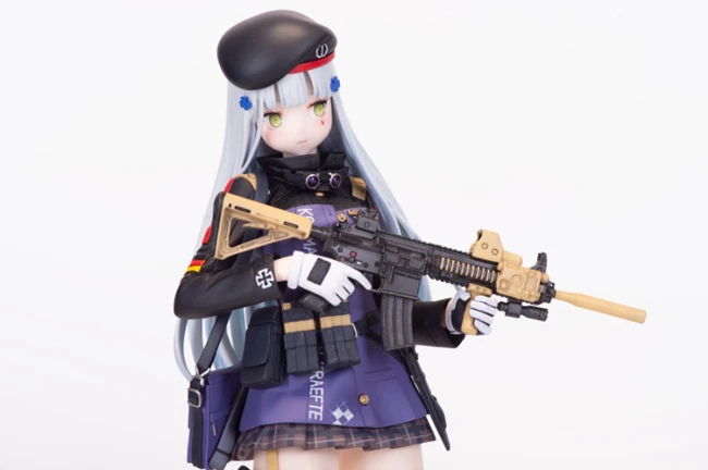 Набор фигурок из смолы 1/6 для девочек передняя линия HK416 Штурмовая винтовка