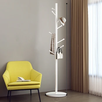 

Bedroom coat rack hanger landing living room clothes fashion creative wrought iron storage rack simple