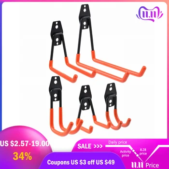 

1Set Five Hook Sets Orange Warehouse Hook And Screw Installation Heavy Duty for Organizing Power Tools Holder Hook